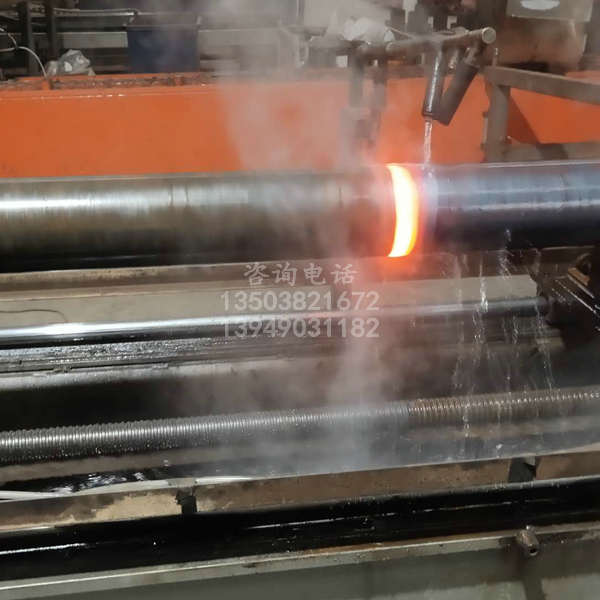黑龙江砼泵管高频淬火 超音频泵管淬火 泵管淬火成套设备 水泥砼泵管内壁淬火
